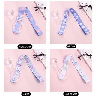 Dây treo bình nước cute đáng yêu