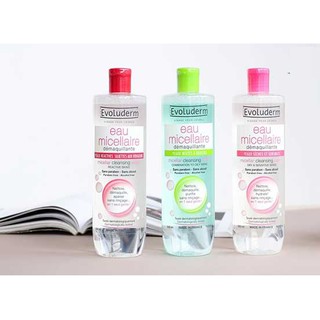 Nước Tẩy Trang Evoluderm Eau Micellaire