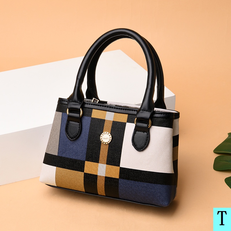 Túi Xách Tay Hai Ngăn Thời Trang Mới Dành Cho Phụ Nữ Trung Niên 2022