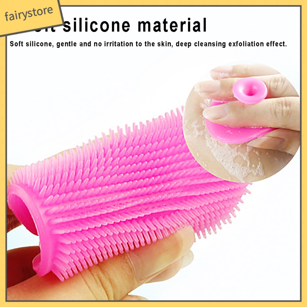 Bàn chải Silicon rửa mặt làm sạch lỗ chân lông