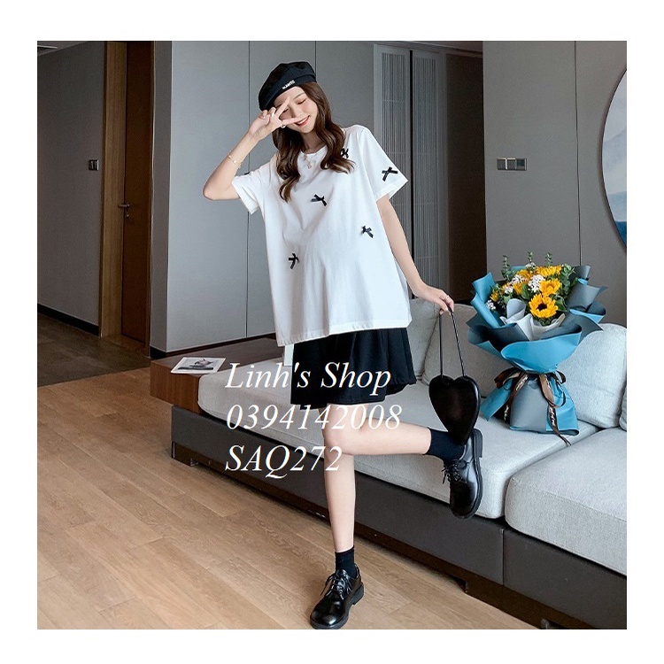 Set Áo Quần Bầu Bộ Bầu Xinh SAQ272