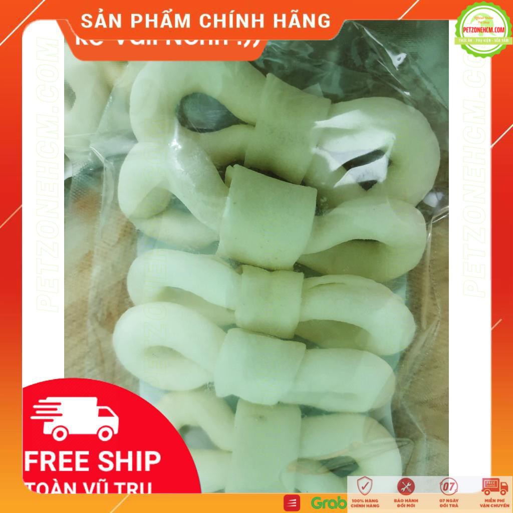 PetToys Xương da sữa số 8 THT MS: 608 (Gói 5 cây) cho chó