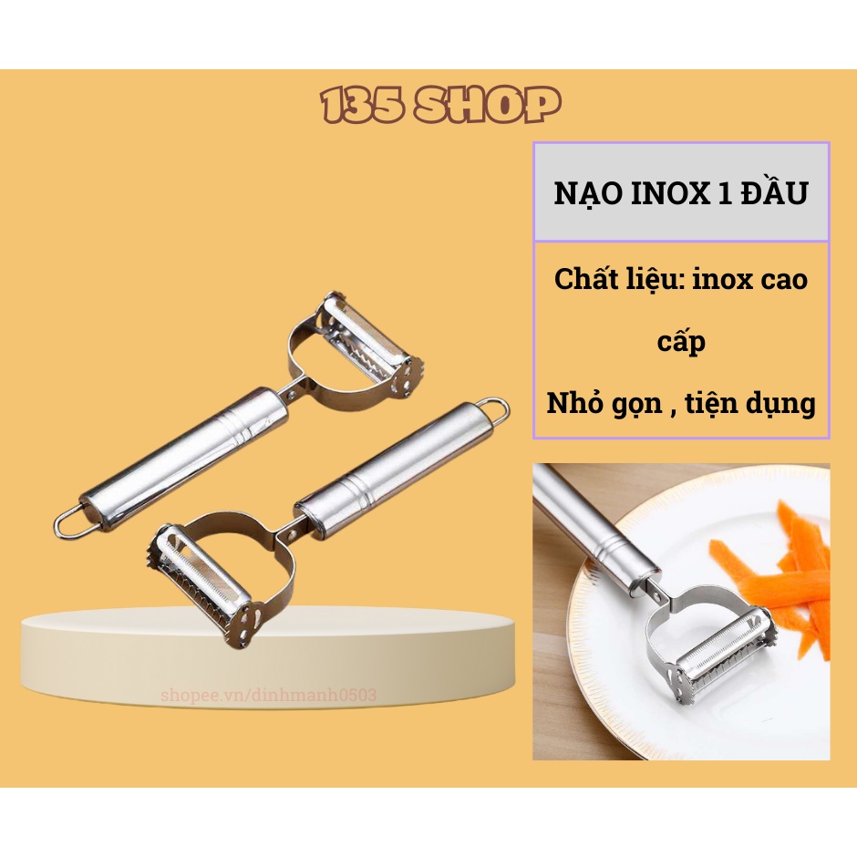 Nạo Rau Củ 2IN1 Bằng INOX Không Gỉ