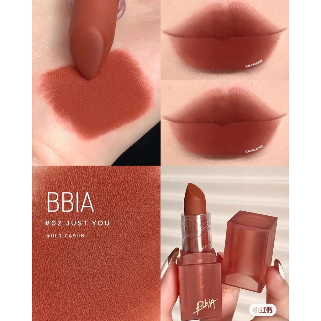 Son thỏi lì Bbia Last Powder Lipstick