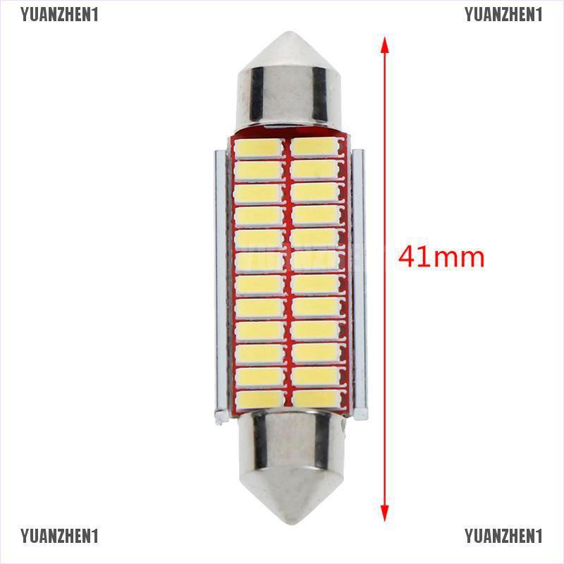 Bóng đèn LED 31/36/39/42mm 4014 SMD dùng để chiếu sáng nội thất xe ô tô