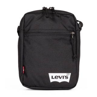 Levis 'New Basic' Mini Crosbody Solid Bag. Black - Red