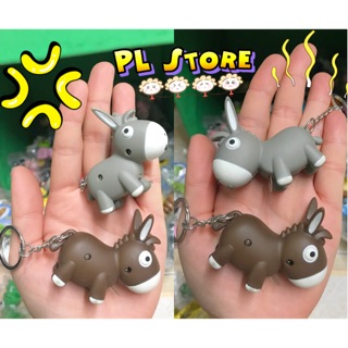 Móc khóa có đèn Led phát âm thanh (con lừa)