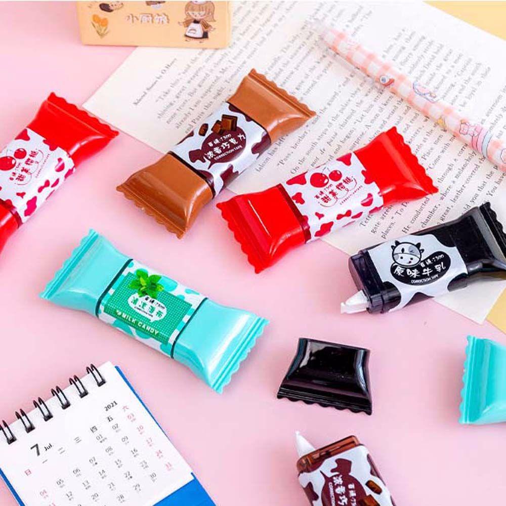 Bút Xóa Kéo Hình Viên Kẹo Thời Trang