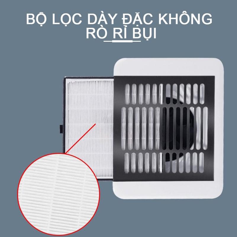 Máy Hút Bụi Nail LÀm Móng LUGX Cao Cấp 40W [ Bảo Hành 1 Năm ]