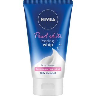 Sữa rửa mặt NIVEA tạo bọt Pearl White 100ml