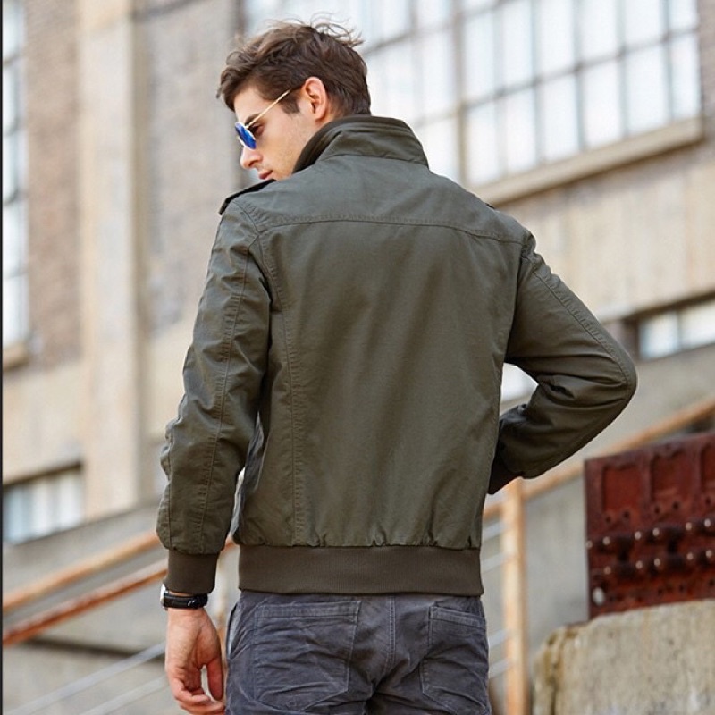 Áo khoác army phong cách