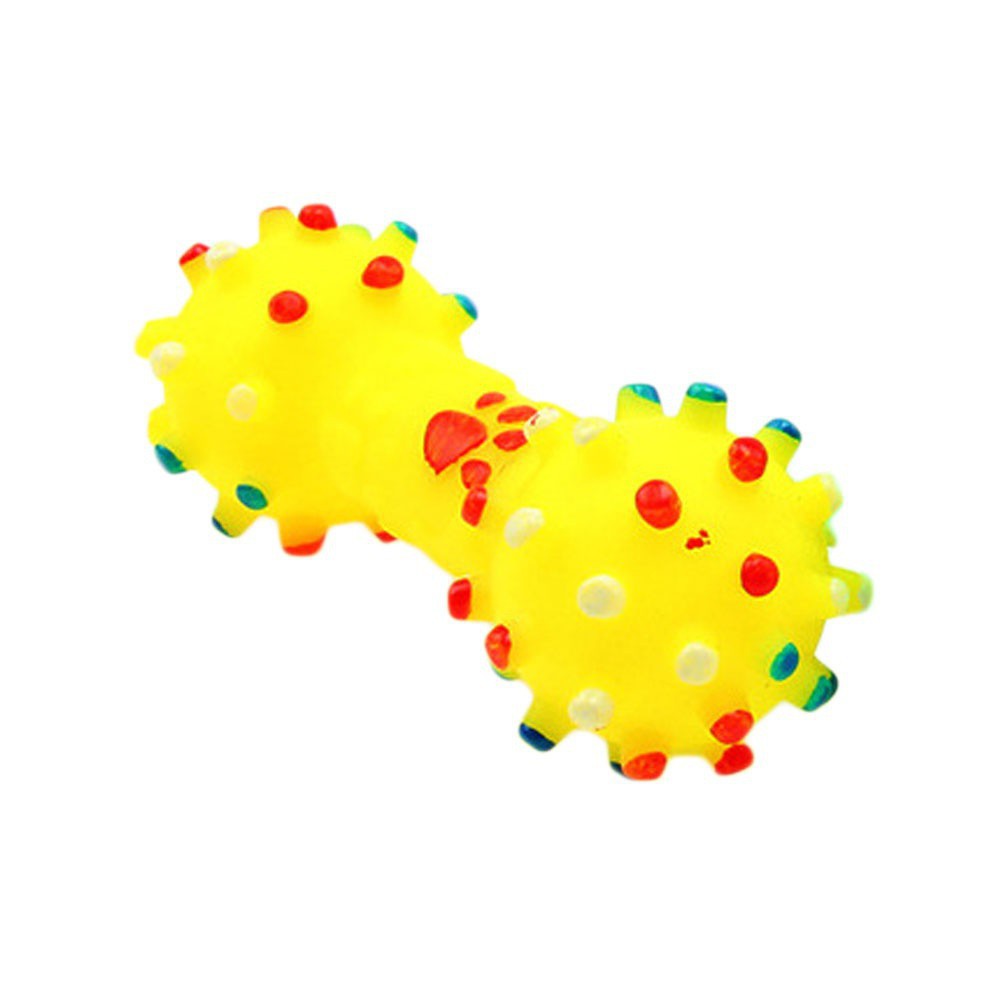 Đồ chơi gặm có thể phát ra âm thanh thiết kế phối màu vui nhộn cho thú cưng