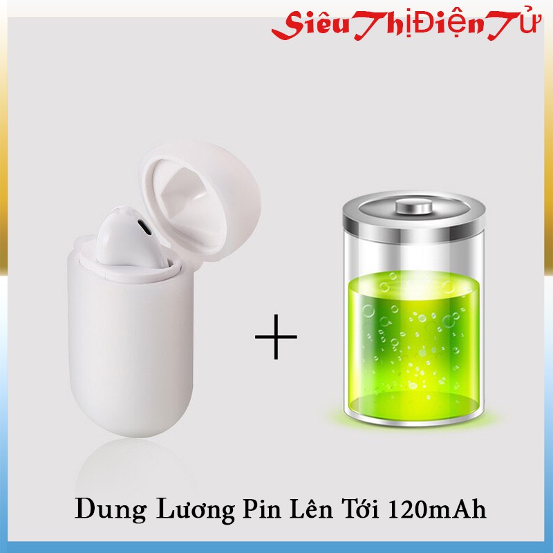 TAI NGHE WK DESIGN P8 CÓ ĐỐC SẠC BLUETOOTH V5.0 DÒNG 1 TAI