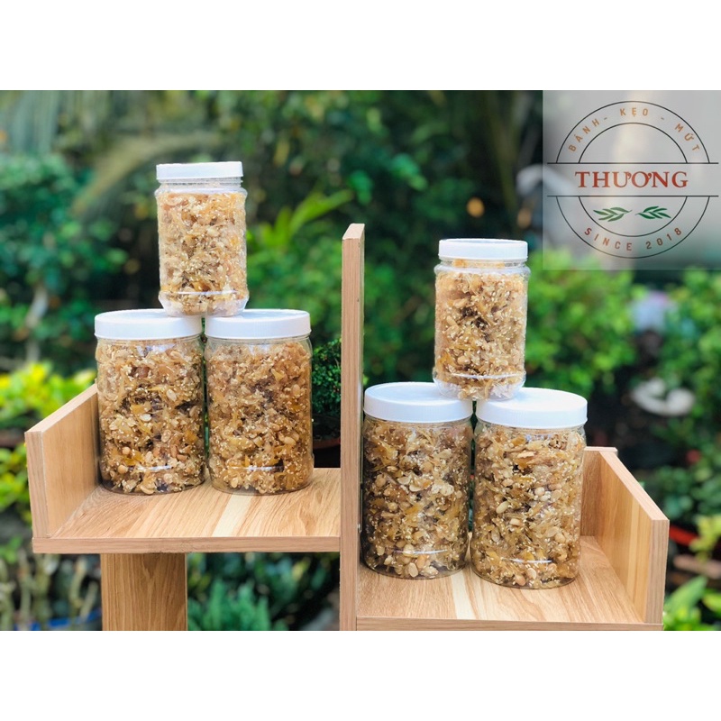 Mứt gừng chuối dẻo mix mè đậu phộng 100% nhà làm - BÁNH KẸO MỨT THƯƠNG THƯƠNG