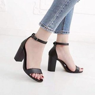 Giày cao gót nữ 7 phân - đế vuông- vẻ đẹp dịu dàng