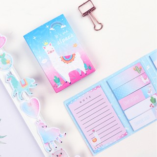 Giấy note Heo hồng/Unicorn, dạng quyển