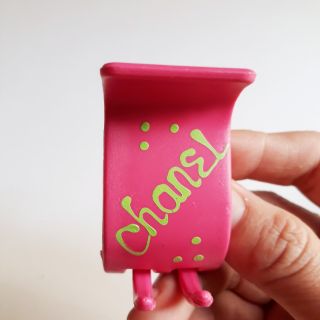 Kẹp tóc 5 răng nhám in chữ (được chọn màu)