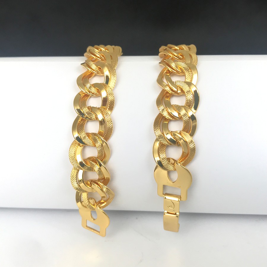 LẮC TAY NỮ MẠ VÀNG 24K CAO CẤP