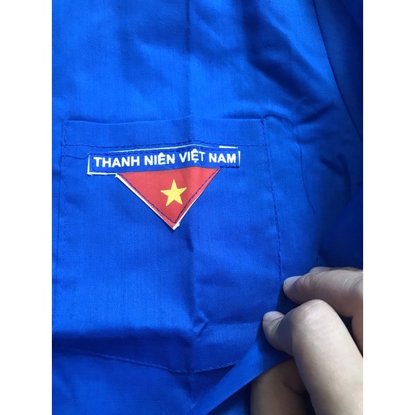 [Mã TOPS06 giảm đến 10k đơn 99k] Áo Sơ Mi Đoàn Thanh Niên Dài Tay Vải Thô Mỏng 1 Túi Giá Rẻ | BigBuy360 - bigbuy360.vn