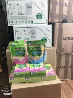 Bột ăn dặm Heinz Nga 200g đủ vị cho bé từ 4m