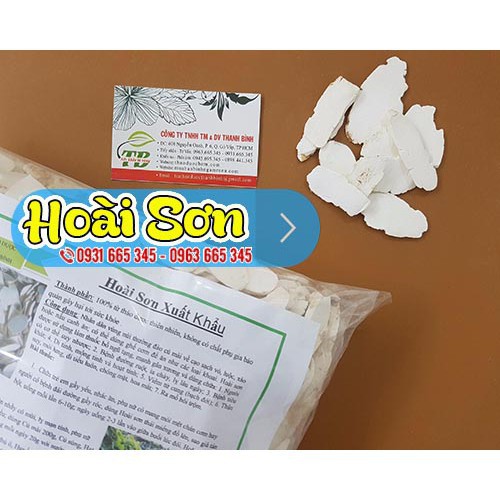 Hoài Sơn  100gr - Hàng Xuất Khẩu 100% - Thảo Dược Thanh Bình
