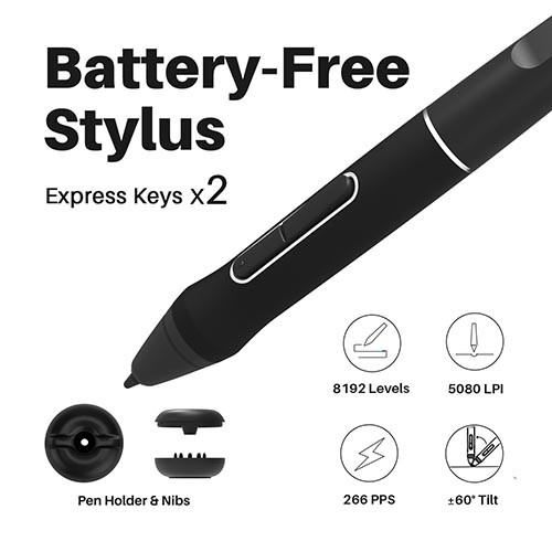 Bảng vẽ màn hình LCD Huion Kamvas Pro 16 Hàng Chính Hãng