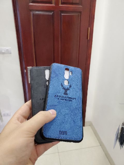 Ốp lưng Redmi 8 / 8A / Redmi 9A / Redmi 10 chống sốc vải đầu hươu cao cấp