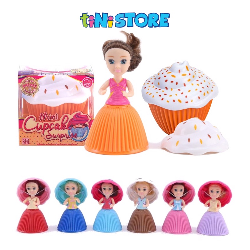 Đồ chơi bé gái tiNiToy búp bê bánh ngọt tí hon Cupcake Surprise 1108
