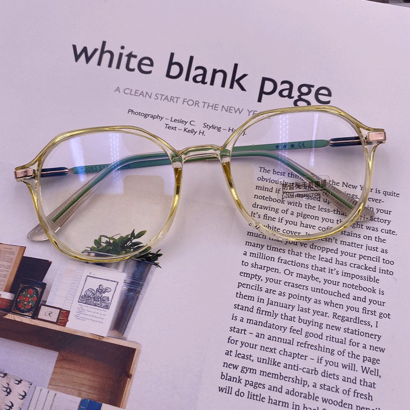 Mắt Kính Gọng Tròn Chống Ánh Sáng Xanh Thời Trang Cho Nữ | BigBuy360 - bigbuy360.vn