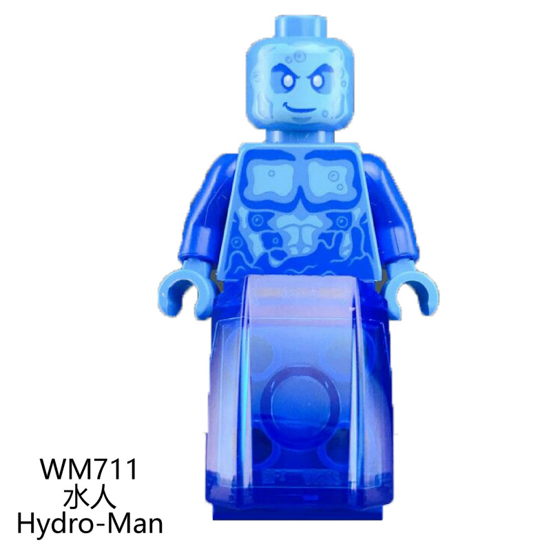 Bộ Xếp Hình Lego Peter Parker Parker Mysterio Hydro Man Cho Trẻ Em Wm6062
