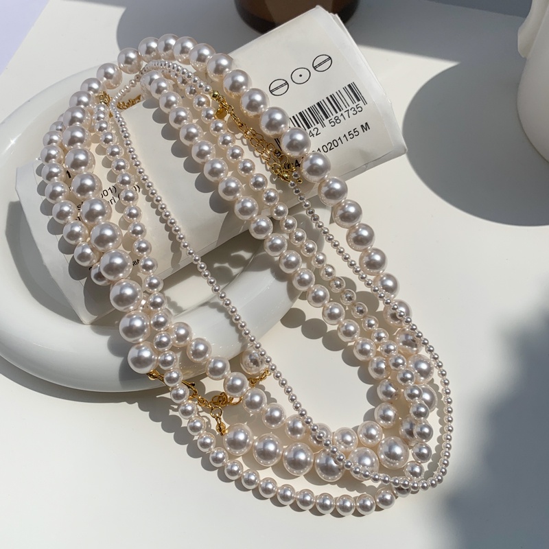 Vòng cổ ngọc trai nhân tạo  nữ thời trang mùa hè Shijia