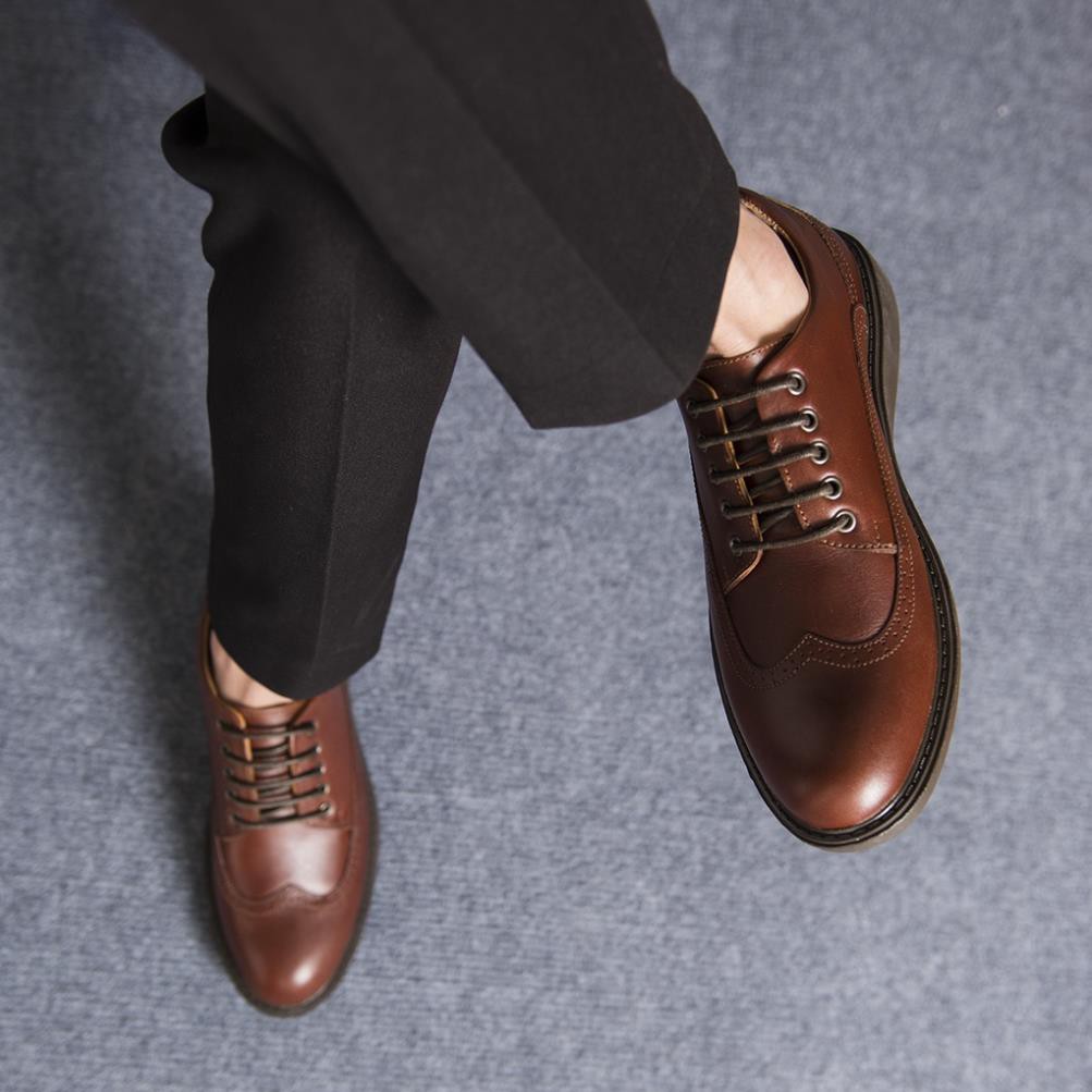 Giày nam da bò Oxford Shoes - Verano