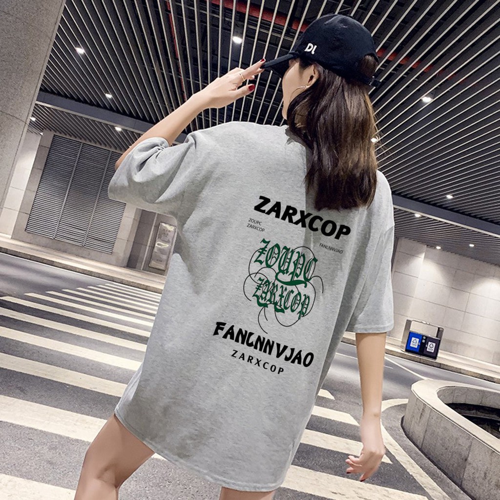 [Áo Hoodie Phản Quang CLIP & ẢNH THẬT] Áo Thun Tay Lỡ In Nhiệt Zarxcop form Unisex nam nữ phong cách Ulzzang - ATIN76 [Á