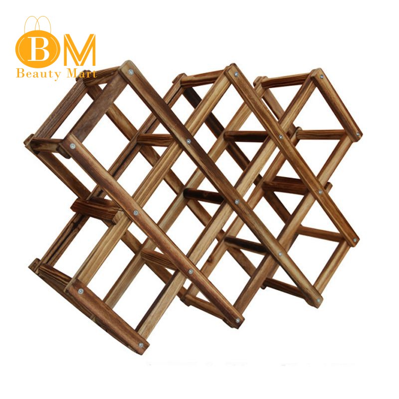 Kệ Gỗ Để Rượu Vang 10 Ngăn