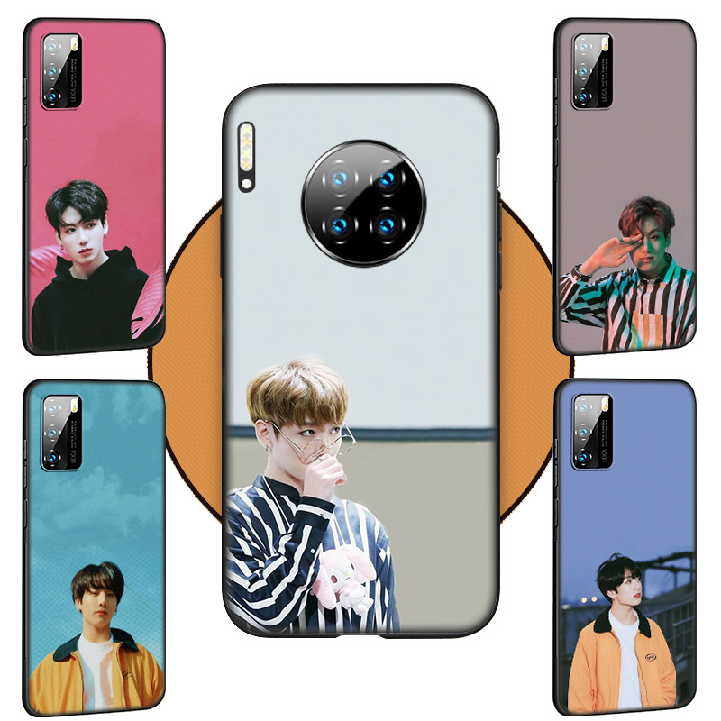 Silicone Ốp Điện Thoại Silicon Mềm Hình Jungkook Jung Kook K Pop Cho Huawei Y6p Y7a Y9a Y6 Y7 Prime 2019 2018 2017