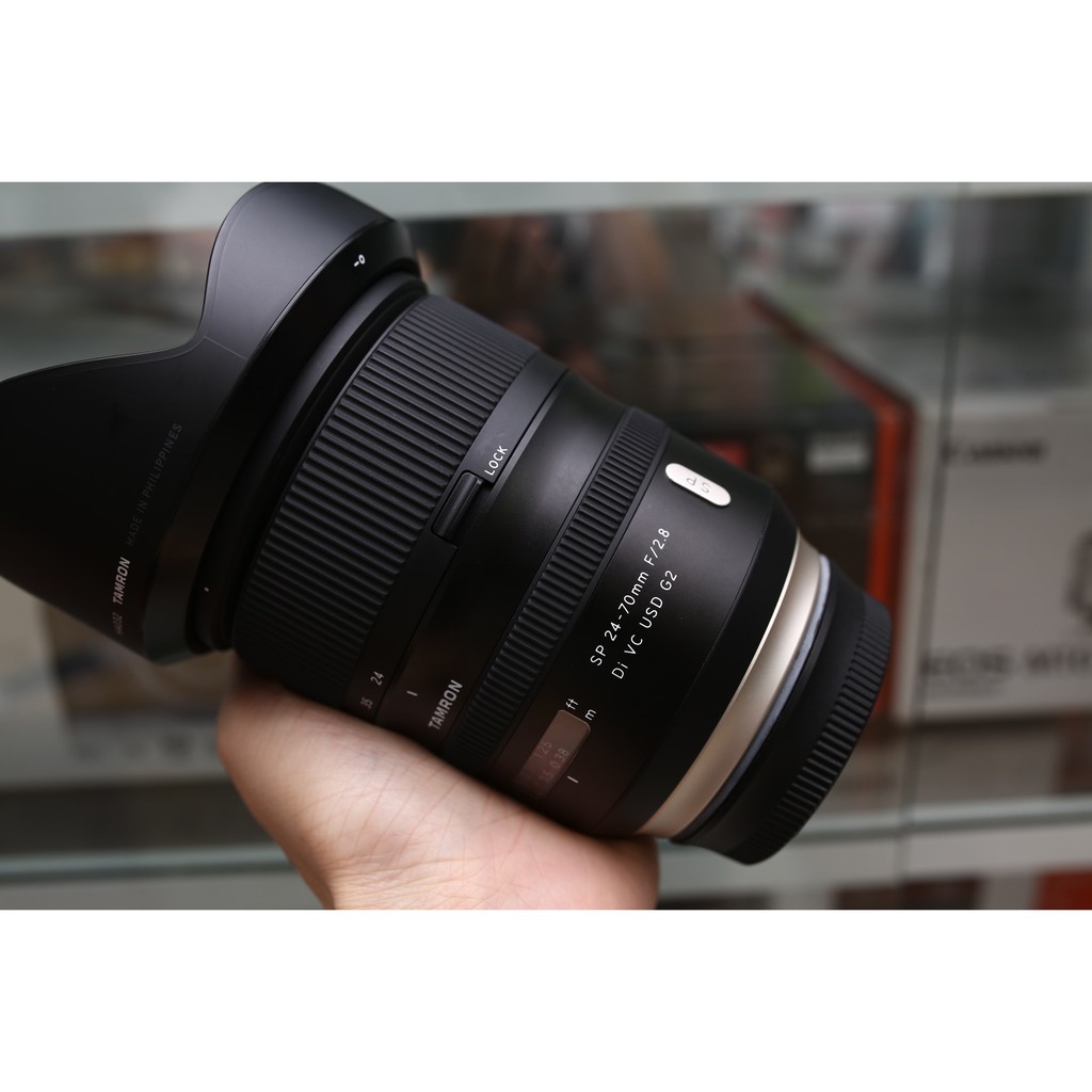 ỐNG KÍNH TAMRON SP 24-70mm F2.8 G2 For CANON - LEN ĐA DỤNG CÓ CHỐNG RUNG KHẨU 2.8