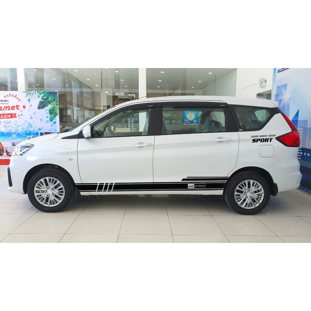 Bộ tem decal Euro 5 trang trí xe Suzuki Ertiga
