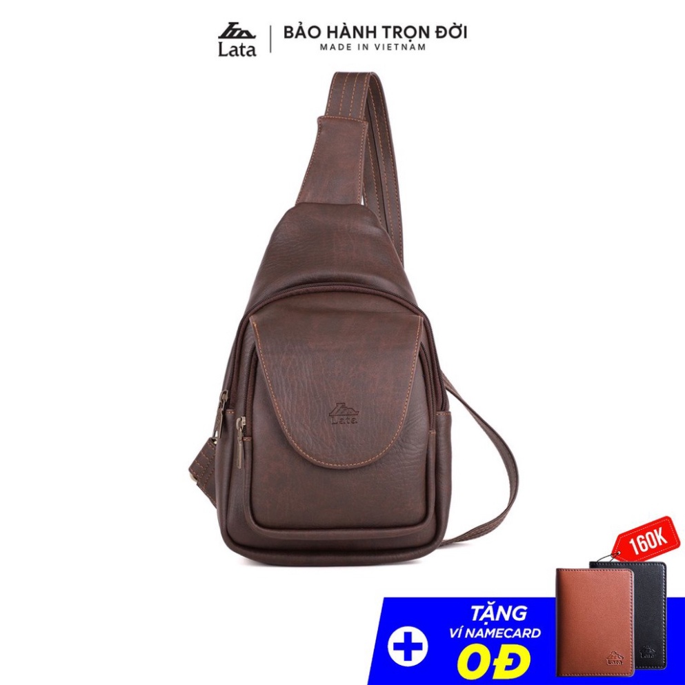 NMBalo đeo chéo thời trang nam LATA BALC22 nhiều màu - Bảo hành trọn đời