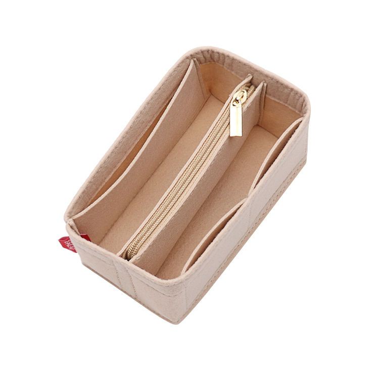 Túi Đựng Mỹ Phẩm mini nano Lót Lớp Lót Sắp Xếp Gọn Gàng KESB