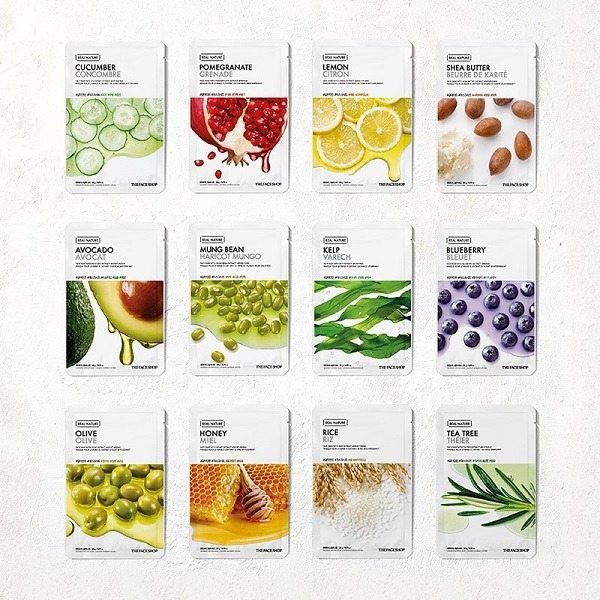 MẶT NẠ GIẤY / THE FACE SHOP / Mặt Nạ Giấy The Face Shop Real Nature Mask Sheet - 20g