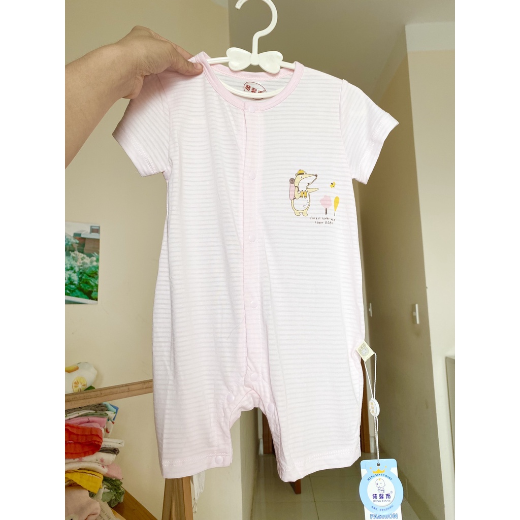BODY IN HÌNH CHÚ CHỒN VẢI ORGANIC COTTON (MXY)