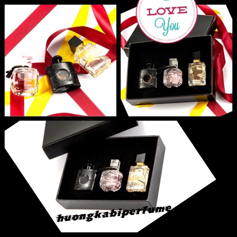 [HÀNG HOT] set nước hoa ysl mini 30ml 🌸 3 mùi đỉnh cao - có tách lẻ🌸
