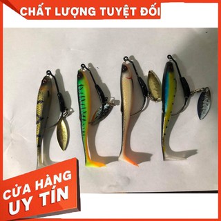 Mồi mềm nff kèm lưỡi câu - mồi mềm câu cá lóc rất nhạy