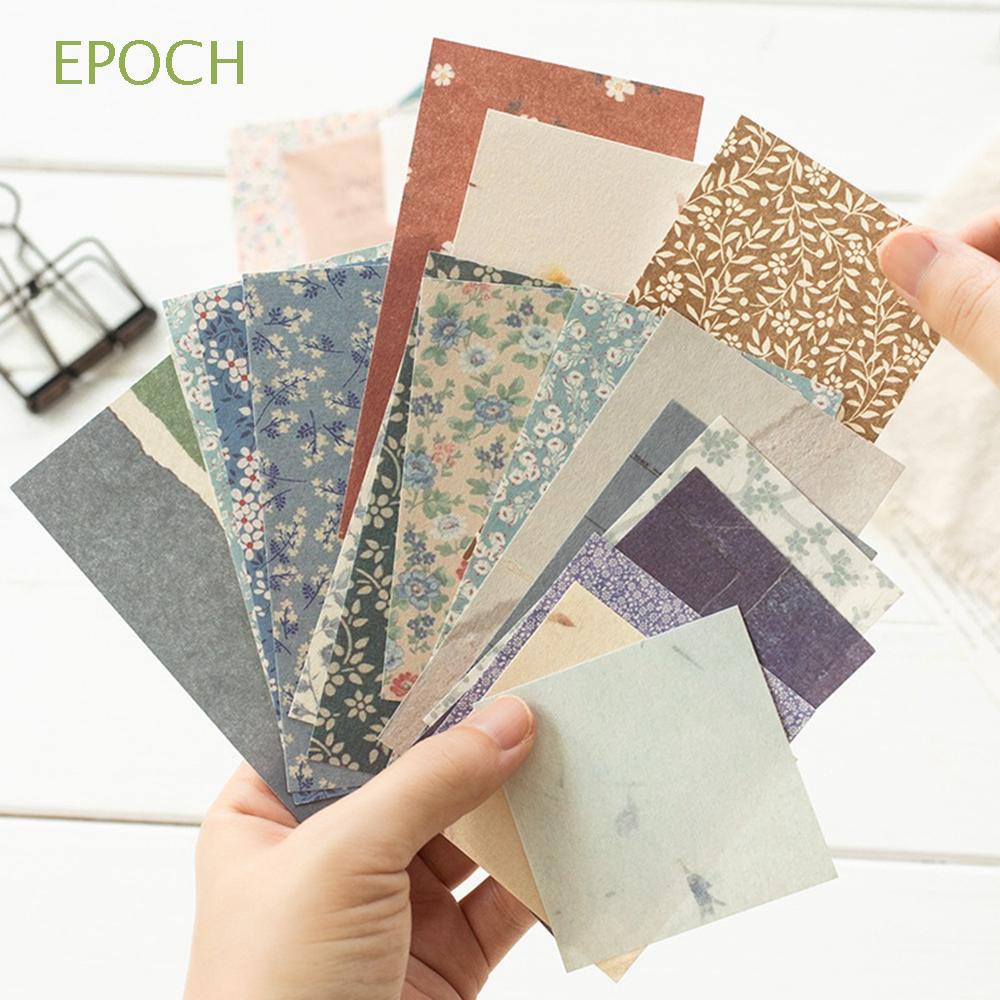 Epoch Set 60 / 360 Tờ Giấy Dán Trang Trí Sổ Tay Phong Cách Vintage
