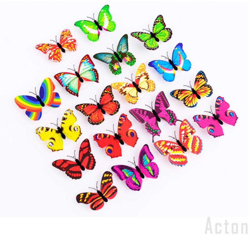 acton Đèn LED trang trí hình bươm bướm mạn lãng