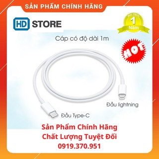 Cáp sạc nhanh iPhone USB-C ra Lightning 18W