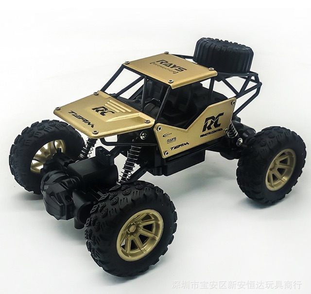 Xe điều khiển địa hình off-road vỏ kim loại 1:18