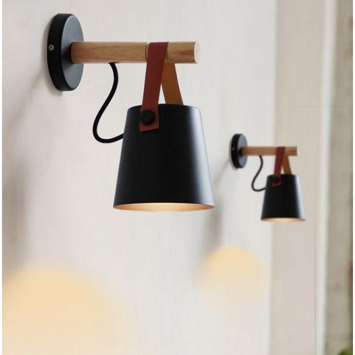 Đèn Ốp Tường Phòng Ngủ Hình Thang, Đèn Cầu Thang Độc Đáo HL Lighitng