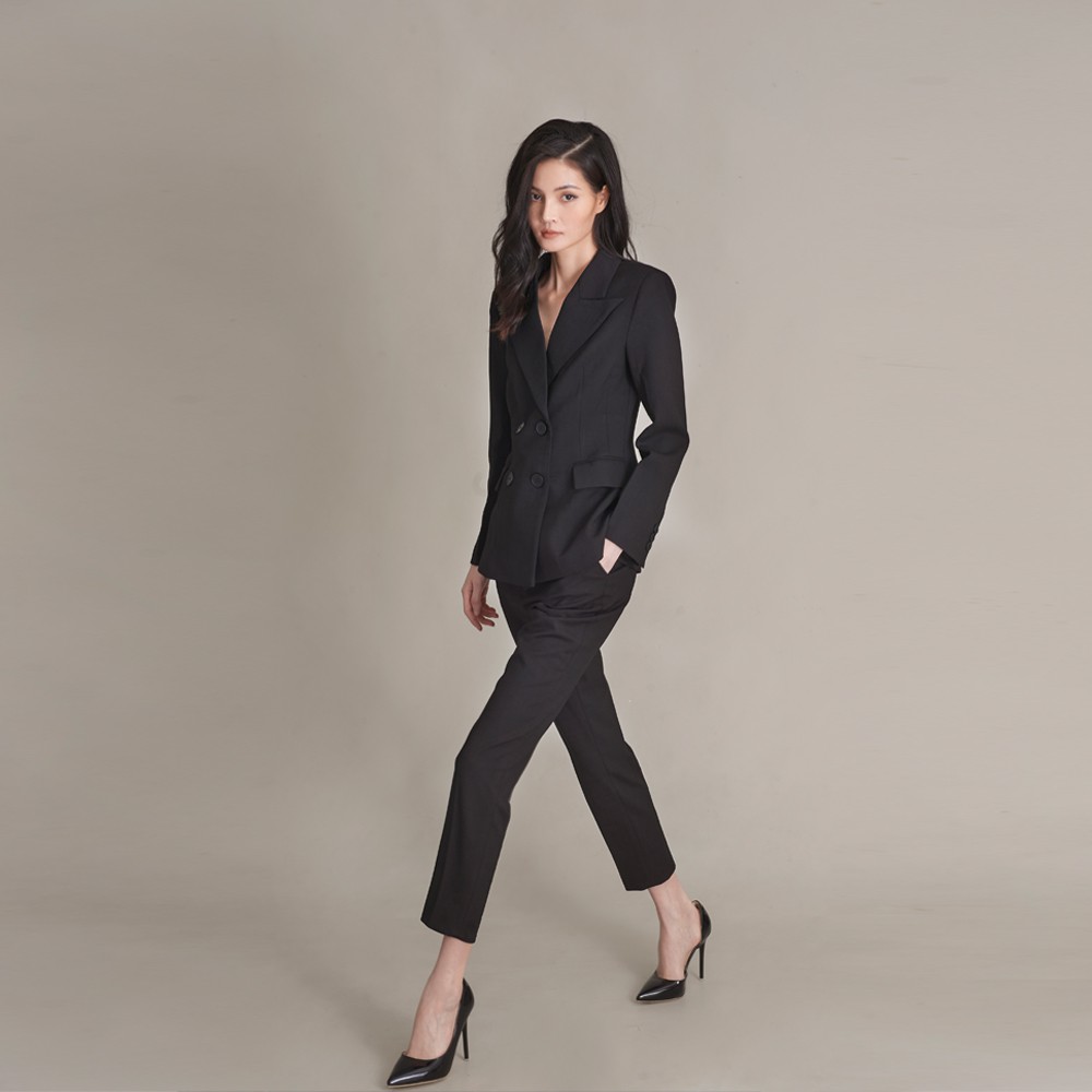 Áo Blazer kiểu 4 cúc màu đen 2NDDATE BL023B | BigBuy360 - bigbuy360.vn