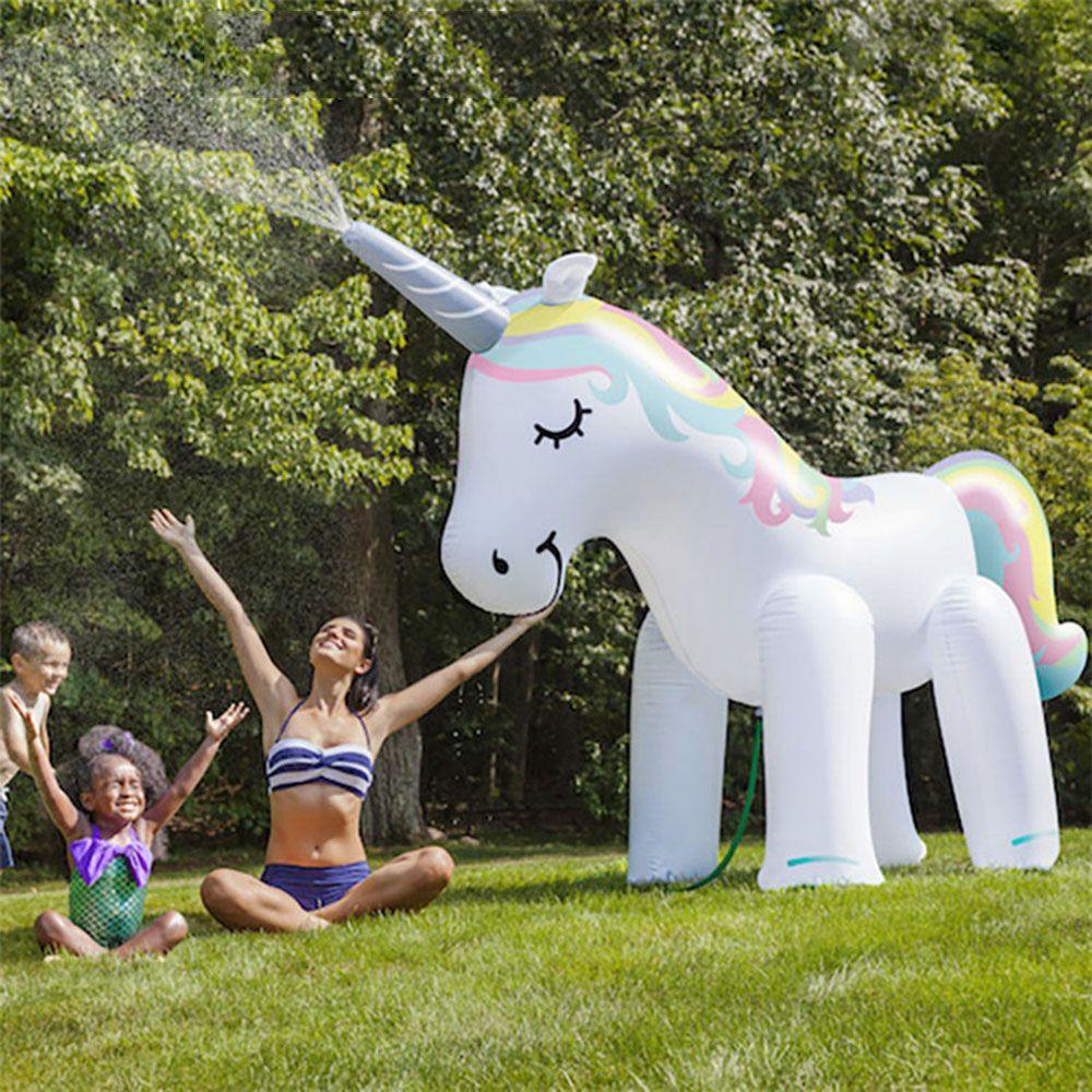 Vòi Phun Nước Tưới Cây Hình Kỳ Lân Mùa Hè Bằng PVC 1 #